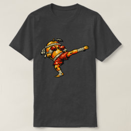 Camiseta Mango Muay Thai — Lutador Tailandês Vintage Retro