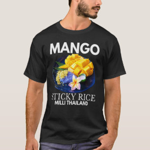 Camiseta Mango Sticky Rice Milli Tailândia Comida I 1