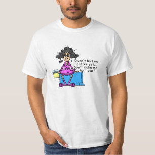 Camiseta Manhã Antes do Café Humor