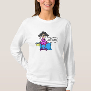 Camiseta Manhã Antes do Café Humor