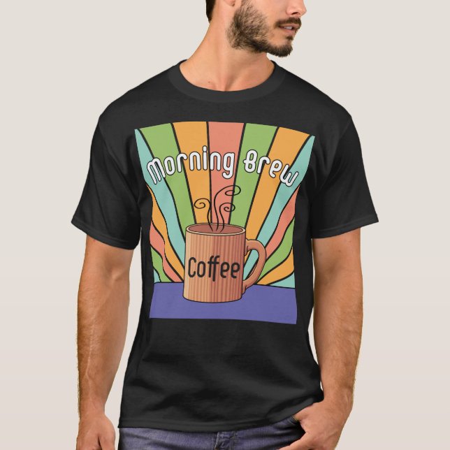Camiseta Manhã Brew Café T-Shirt (Frente)