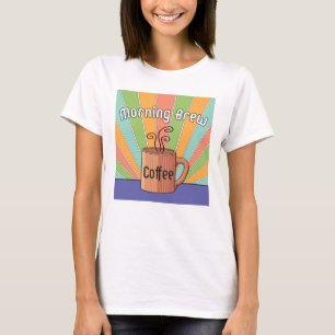 Camiseta Manhã Brew Café T-Shirt