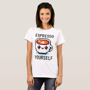 Camiseta Manhã Cheerful - Xícara de café