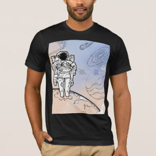 Camiseta Manhã Cósmica Mínima