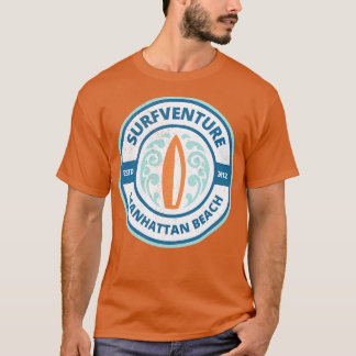 Camiseta Manhattan Beach Surf California Surfer Surfing Bea
