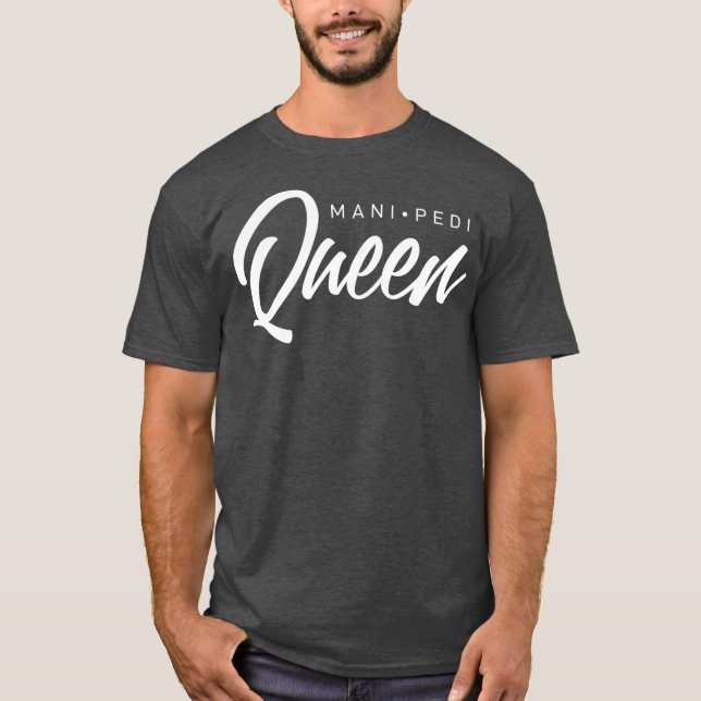 Camiseta Mani Queen Manicure Nail Tech (Frente)