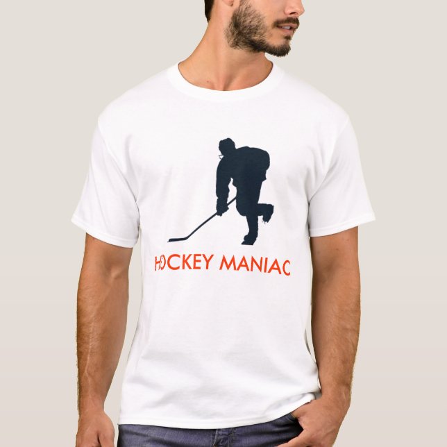 CAMISETA MANIAC DO HÓQUEI (Frente)