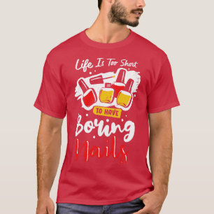 Camiseta Manicure Nail Technician Manicurist Gift
