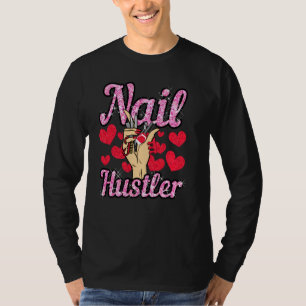 Camiseta Manicurista do artista de tecnologia nail Salon Be