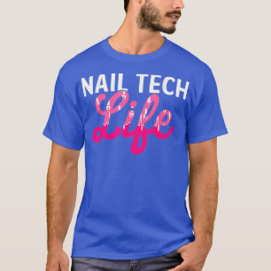 Camiseta Manicurista do artista técnico de tecnologia nail 