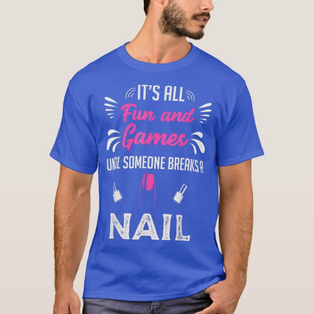 Camiseta Manicurista Nail Technician Artist Nail (Frente)