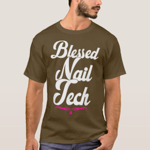 Camiseta Manicurista Nail Technician Artista Nail Tech Gift