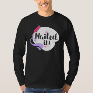 Camiseta Manicurista técnico Nail Nail Arnail de Arte Nail