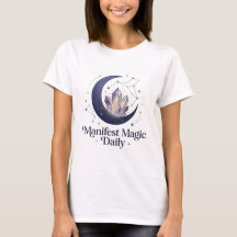 Camiseta Manifest Magic Daily Cristal & Lua