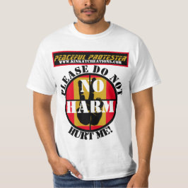 Camiseta Manifestante pacífico