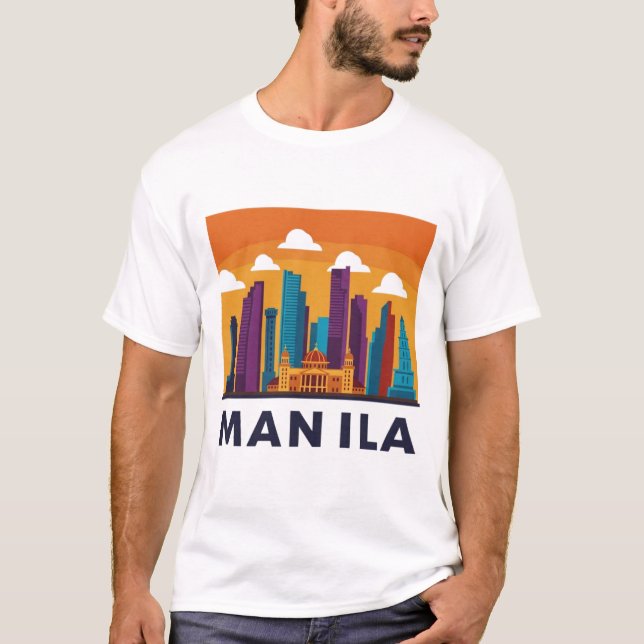 CAMISETA MANILA (Frente)
