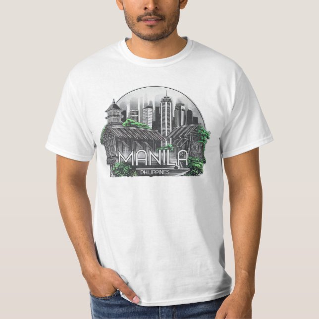 Camiseta Manila City Filipinas (Frente)
