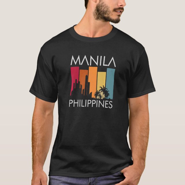 Camiseta Manila Filipinas Uma Coisa Filipina que você não f (Frente)