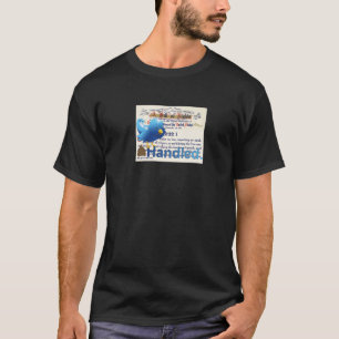Camiseta Manipulado. Pássaro Azul. Lei de Direitos Artigo 1