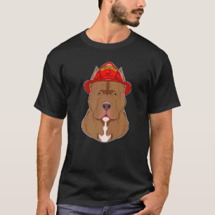Camiseta Manipulador Canino I Bombeiro Cão I Bombeiro Pitbu