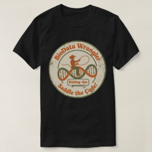 Camiseta Manipulador de BioDados Dominando o Genoma
