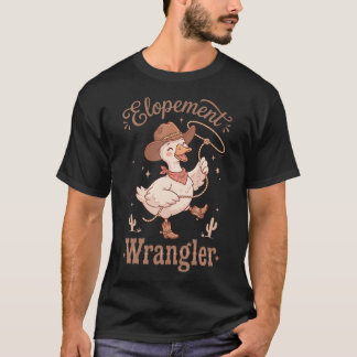 Camiseta Manipulador de Fuga de Ganso Engraçado Comportamen
