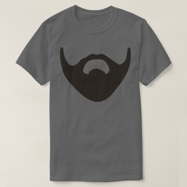 Camiseta Manipulador de máscara de barba estilo calça amant (Frente do Design)