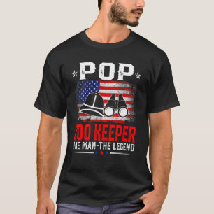 Camiseta Manipulador do Pop de Bandeira Americano, em apuro
