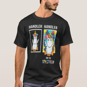 Camiseta Manipulador Pessoas Com Autismo Puzzle Unicórnio N