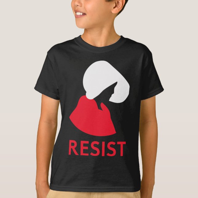 Camiseta Manipuladora resiste protesto feminista (Frente)