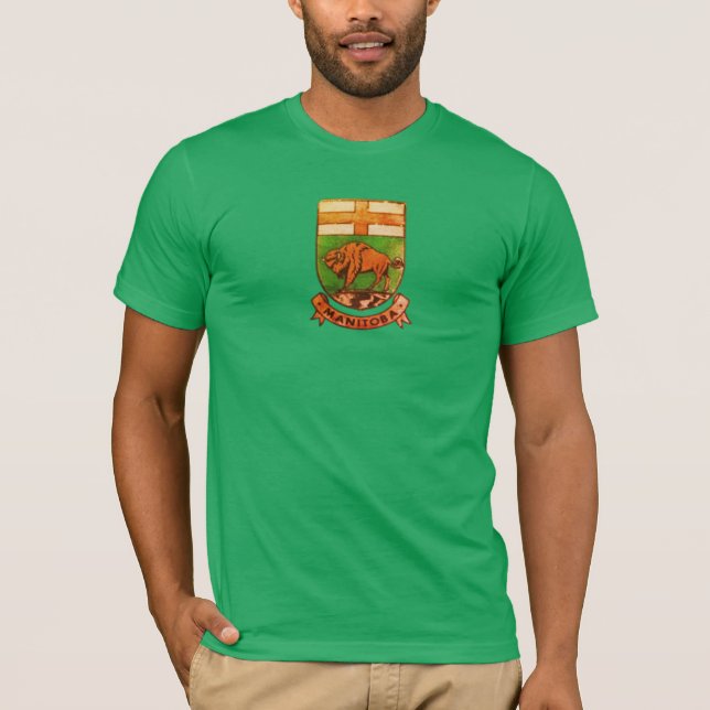 Camiseta MANITOBA. T-Shirt RETRO LS (Frente)