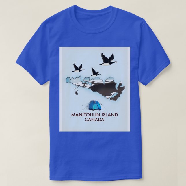 Camiseta Manitoulin Island Canada (Frente do Design)