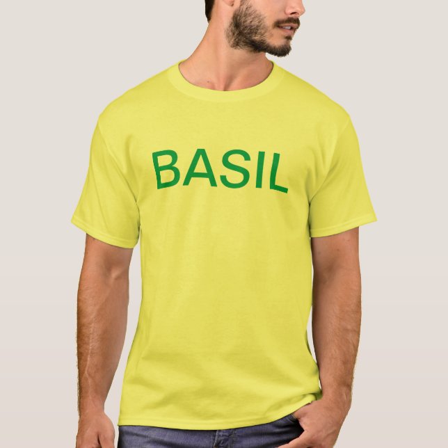 Camiseta manjericão (Frente)