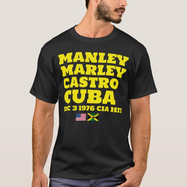 Camiseta MANLEY MARLEY CASTRO Basic Dark T Shirt (Frente)