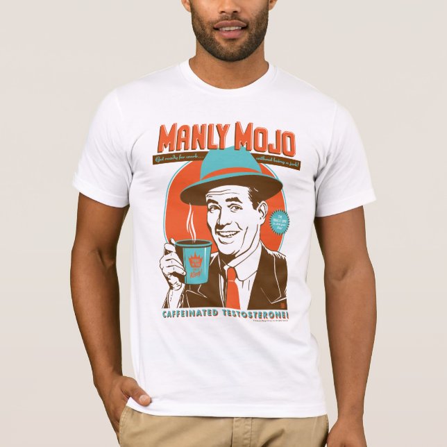 Camiseta Manly Mojo Coffee (Frente)