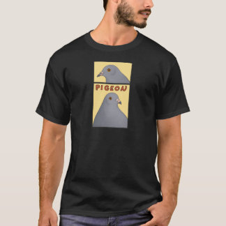Camiseta Männer T-Shirt Cartoon Pigeon