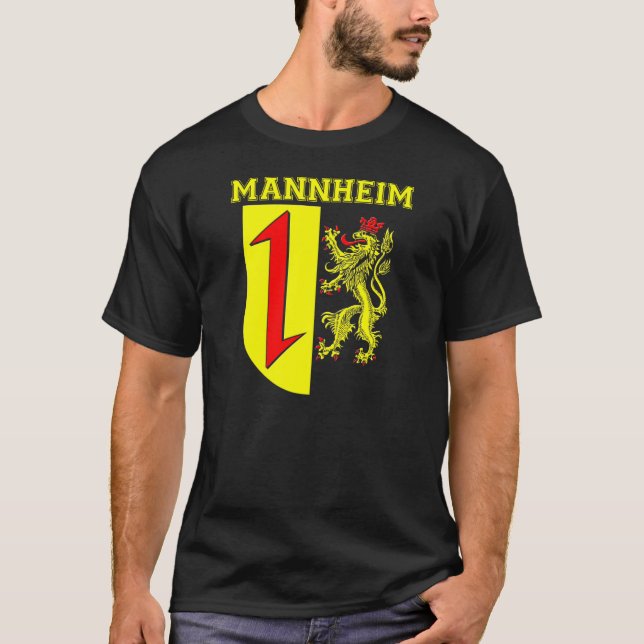 Camiseta Mannheim (Alemanha) (Frente)