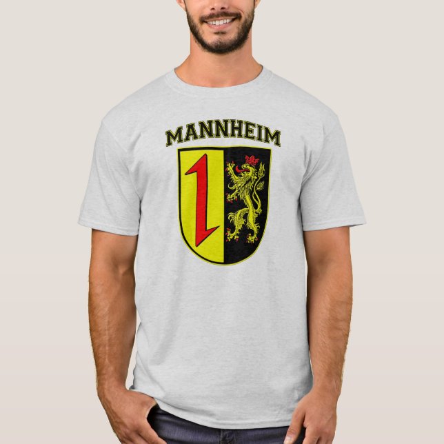Camiseta Mannheim Germany Wappen/Crest (Frente)