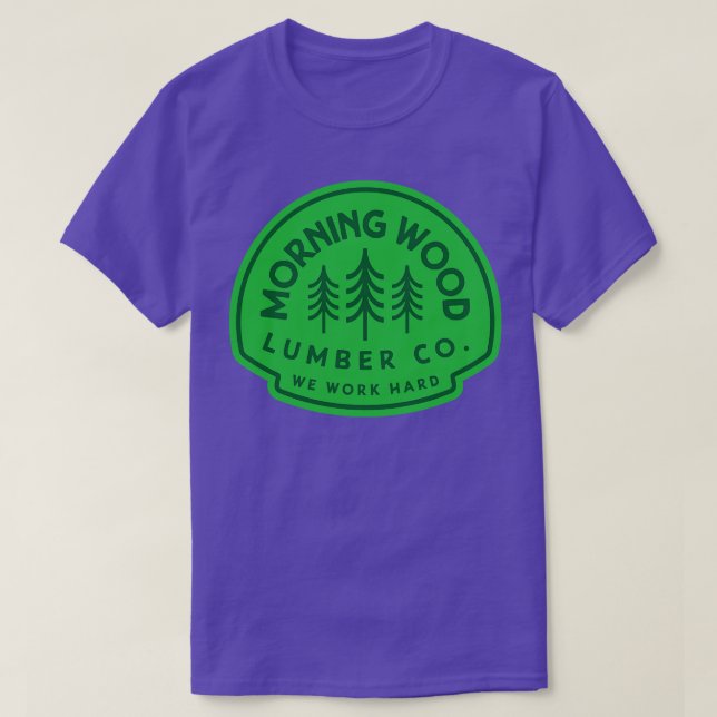 Camiseta Manning Wood Lumber Co (Frente do Design)