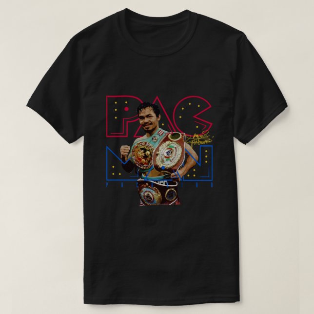 Camiseta Manny Pacquiao (Frente do Design)