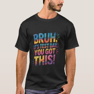 Camiseta Mano É Dia De Prova Você Consegue professor engraç