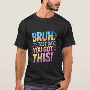 Camiseta Mano É Dia De Prova Você Consegui professor engraç