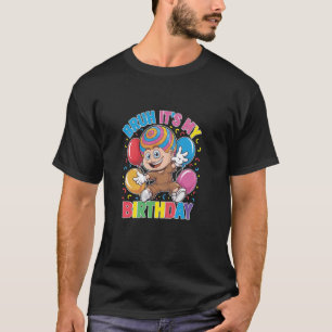 Camiseta Mano É Meu Aniversário Infantil Crianças Diversão
