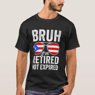 Camiseta Mano Eu Estou Aposentado Não Expirado Retro Porto