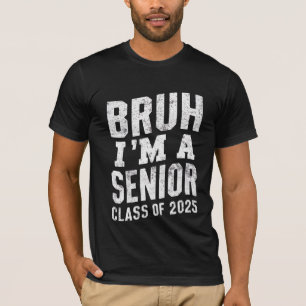 Camiseta Mano eu sou um veterano da turma de formatura de 2