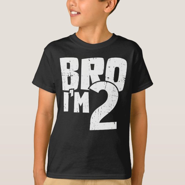 Camiseta Mano eu tenho 2 anos (Frente)