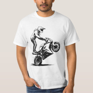 Camiseta Manobras com Bicicleta Esportiva