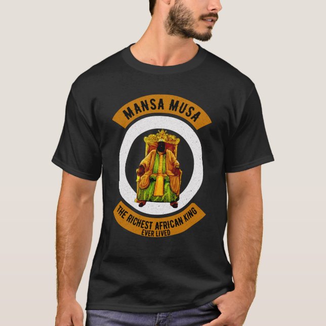 Camiseta Mansa musa rica (Frente)
