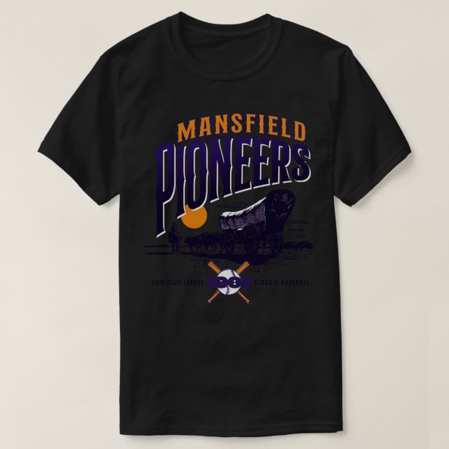 Camiseta Mansfield Pioneers (Frente do Design)