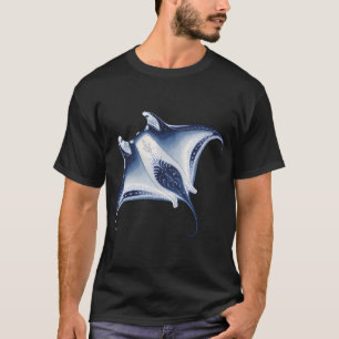 Camiseta manta floral oceânica